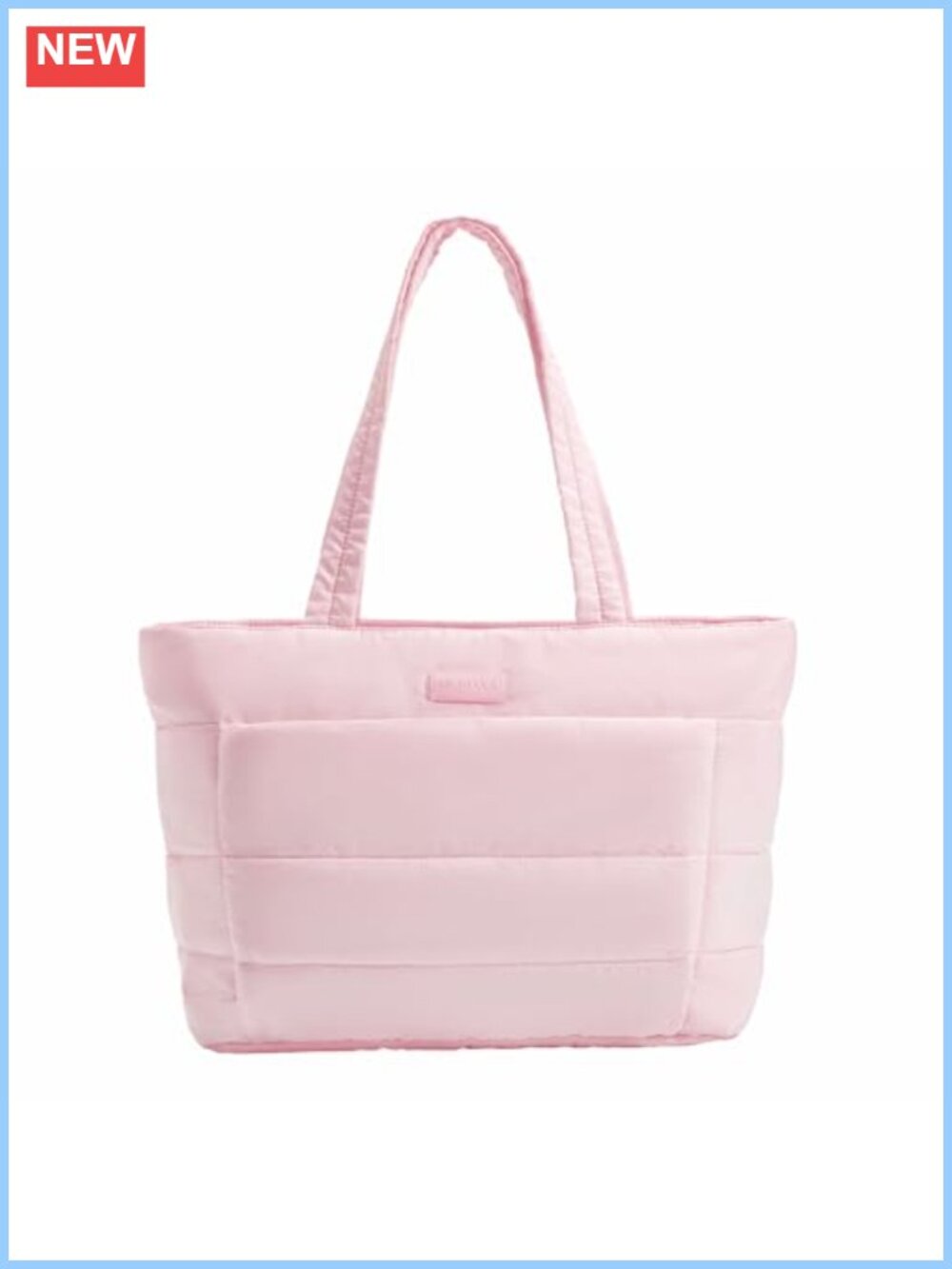 Puffer Tote Bag for Women Large 20L Travel Work Gym Fits 15.6" Laptop
